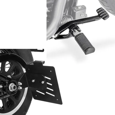 Produktbild von Vorverlegte Fussrastenanlage passend für Harley Davidson Softail Stree