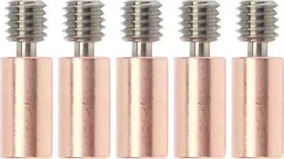 Obrázek produktu pro 5 kusů bimetalového heatbreaku z titanové slitiny a mědi jako náhrada pro 3D tiskárny Prusa i3 MK3 MK3S