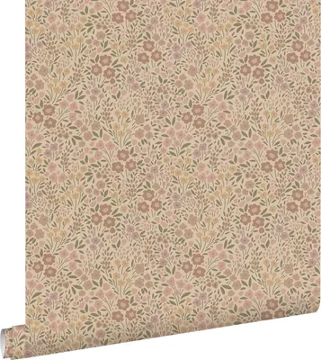 Immagine prodotto di ESTAhome carta da parati fiori rosa antico chiaro e viola 50 x 900 cm