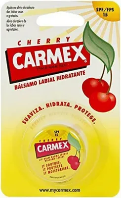 Image de Carmex Cherry Moisturizing Balm SPF 15 Jar 7.5g