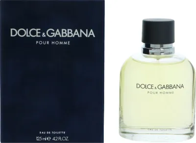 Obrázok produktu pre Dolce&Gabbana Pour Homme, Muži, 125 ml, Nádoba na jedno použitie, Sprej, 1 kusov