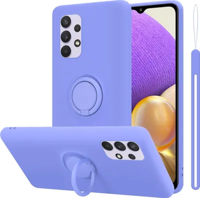 Produktbild von Cadorabo Hülle für Samsung Galaxy A33 5G Schutz Hülle in Lila Handyhülle TPU Etui Case Cover