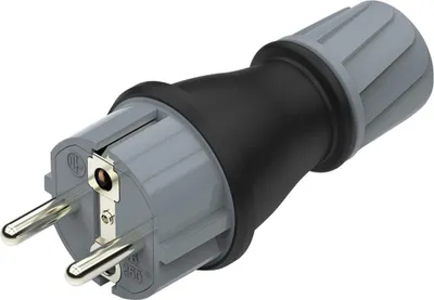 Productafbeelding van Fortis stekker, rubber, IP54, artikelnummer: 4063726004123