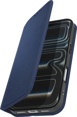Produktbild von Avizar, Klappetui iPhone 17 Pro Max mit Kartenfach und Standfunktion, Nachtblau
