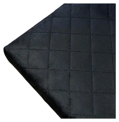 Produktbild von Tagesdecke Steppdecke Bettüberwurf Gesteppte Tagesdecke mit 2 Kissenbezüge 40x40 cm- (Schwarz- Velvet Amarante, 180x220 cm)