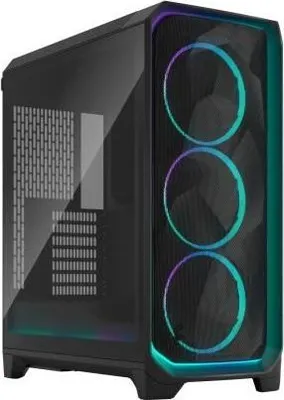 Produktbild von PC-Gehäuse - FRACTAL DESIGN - Meshify 3 Ambience Pro RGB - E-ATX (277 mm) - 3 Lüfter - 20 Gbps USB Typ C - Schwarz