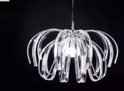 Immagine prodotto di Lampada a sospensione in cristallo lampadario 1 lampada lampada a sospensione plafoniera