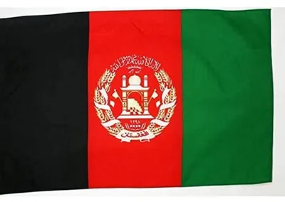 Afghanistan-Flagge 250x150 cm, Polyester 100D, Mastschlaufe