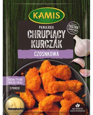 Zdjęcie produktu dla Kamis Panierka Chrupiący kurczak czosnkowa 70 g