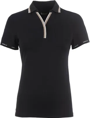 Obrázek produktu pro Polo tričko Cavalpique, černé, velikost 40