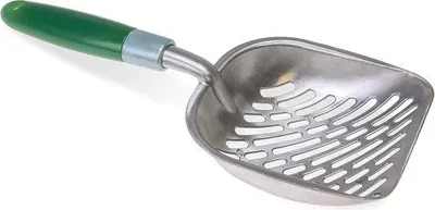 Produktbild von Aluminium Schaufel 35 cm Grün-Edelstahl