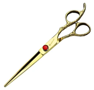 Obrázek produktu pro Nůžky na vlasy, 7 palců, zlaté provedení, ocel JP440C, nástroj pro kadeřníky a styling