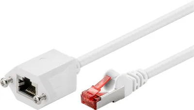 Zdjęcie produktu dla Goobay 77555, 0,5 m, Cat6, F/UTP (FTP), RJ-45, RJ-45, Biały
