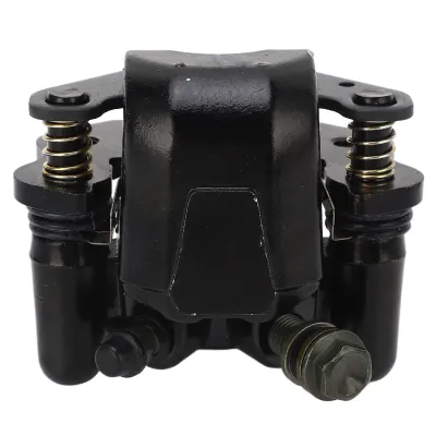 Image de Étrier de frein arrière 6 mm, ensemble étrier de frein à disque métallique avec plaquettes de frein, remplacement pour Coleman Powersports KT196 KT196C 196 cm³ 6,5 CV kart