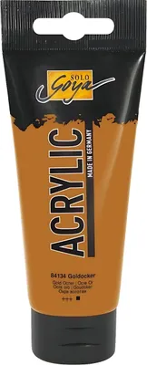 Produktbild von KREUL SOLO GOYA Acrylfarbe goldocker 100,0 ml