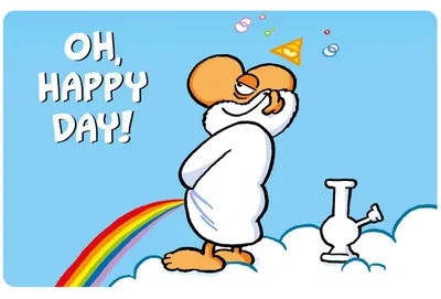 Produktbild von Ralph Ruthe - Frühstücksbrettchen "Happy Day"