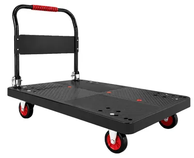 Immagine prodotto di Carrello trasportatore, struttura robusta, elevata capacità di carico, dimensioni 88x58x88 cm