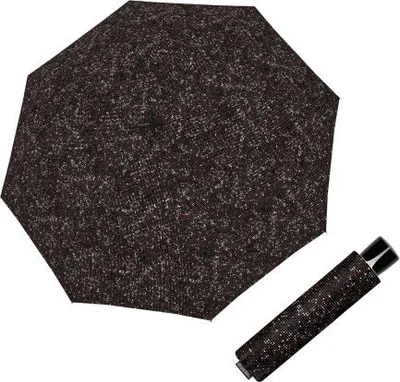 Obrázek produktu pro Doppler Mini Fiber Spotlight black - dámský skládací deštník