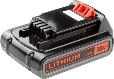 Produktbild von Black & Decker Akku 18 Volt Leistung 2,0 Ah