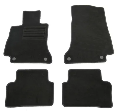 Produktbild von Fußmatten-Set für Mercedes E-Klasse S213, Kombi, 09/2016-, 4-teilig, Schwarz