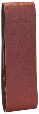 Produktbild von Schleifband-Set für Bandschleifer, rote Qualität K=60, 75 x 533 mm, 3-tlg.