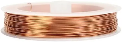 Productafbeelding van Koperdraad Spoel - Emaille Draad - Elektronica Reparatie - Gegalvaniseerd Oppervlak - 90 meter - Goud