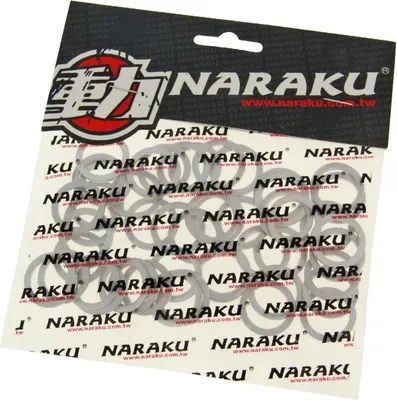 Immagine prodotto di Guarnizioni Naraku in alluminio, dimensioni 16x22x1,5 mm, confezione da 50 pezzi, compatibili con Zündapp