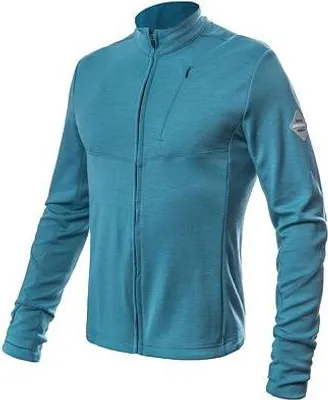 Zdjęcie produktu dla Bluza Sensor Merino Upper Celozip męska miętowy niebieski wielkość 2XL 23100041-04