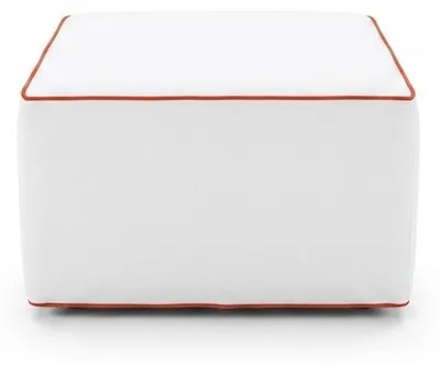 Image de Canapé, fauteuil, table basse, orange et blanc, moelleux, confortable, moderne, neuf