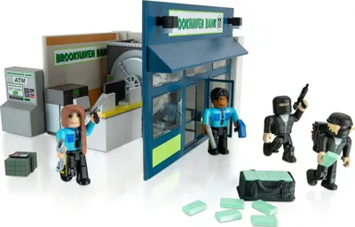 Produktbild von Roblox Figur Deluxe Playset Brookhaven: Outlaw and Order