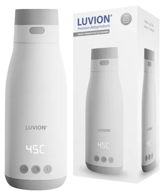 Productafbeelding van Luvion Draagbare thermosfles met flessenwarmer