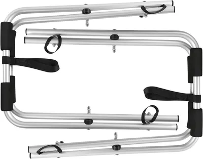 Produktbild von Kayak Halterung, Faltbarer Aluminium Alloy Kanu Ständer Surfboard Zubehör, für Boote Paddelboards einfache Aufbewahrung