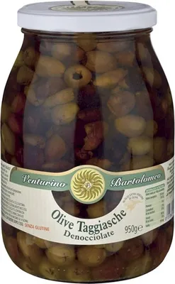Produktbild von Frantoio Venturino, Taggiasca-Oliven in Nativem Olivenöl Extra entsteint 950g