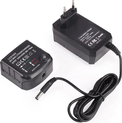 Obrázek produktu pro Li-Ion nabíječka pro Black & Decker 10,8 V 14,4 V 20 V Serise LBXR20 Elektrická vrtačka Šroubovák Příslušenství k bateriím pro nářadí