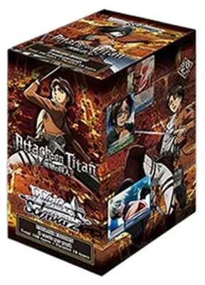 Zdjęcie produktu dla Weiss Schwarz Attack on Titan Booster Box