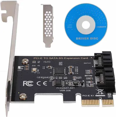 Immagine prodotto di Scheda PCI-E, versione seriale 3.0, 6 Gbps, compatibile con IDE/AHCI e con installazione plug-and-play