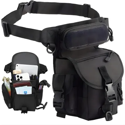 Image de Etui de hanche et de jambe, sac banane militaire