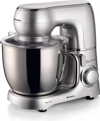 Obrázek produktu pro Ariete 1583/00, Stojací mixér, Nerezová ocel, Hnětění, Míchání, 5,2 l, Otočné, Nerezová ocel