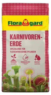 Produktbild von Karnivorenerde Floragard für fleischfressende Pflanzen 5 L
