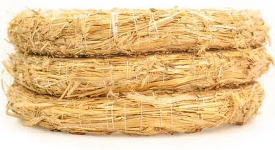 3 Strohkränze, Durchmesser 30 cm, Dicke 4 cm