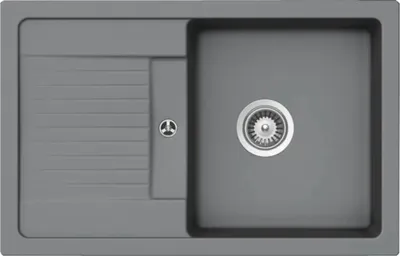 Produktbild von Spüle SCHOCK Lima D-100S A 780 x 500 mm croma LIMD100SAGCR