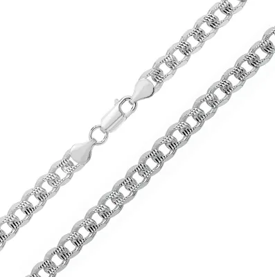 Produktbild von 925 Sterling Silber Herren/Damen - Armband - 18cm*7mm; TRS16909L7