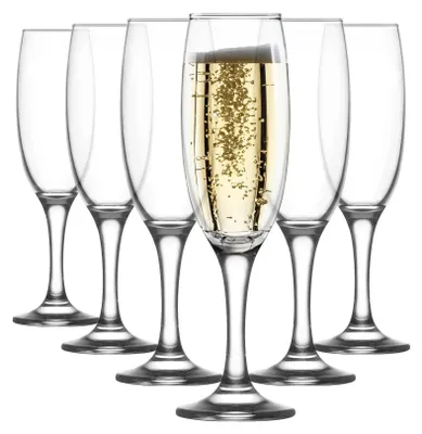 Produktbild von Glas Empire, LAV, Glas, für Sekt, 220 ml, 49x210 mm, Packung 6 Stk.