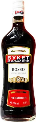 Produktbild von Buket Moldavii Wermutwein Rosso Rotwein süß 16% vol. 0,75L Vermouth Wein