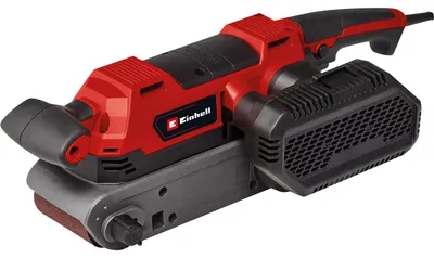 Zdjęcie produktu dla Einhell TE-BS 850 E, Szlifierka taśmowa, Zacisk, Szary, Czerwony, 200 RPM, 400 RPM, Prąd przemienny