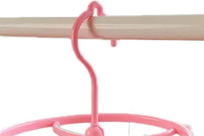 Obrázek produktu pro Plastový závěsný sušicí stojan Ponožky Spodní prádlo Oversleeve Malý klip na látku pro domácí studenty Domitory Pink Strawberry