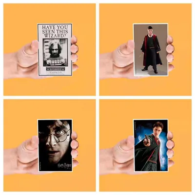 Produktbild von Harry Potter set of 4 assorted lenticular magnets