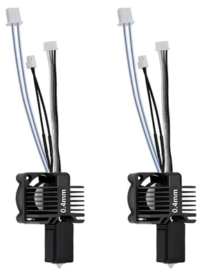 Produktbild von 2 Stück Hotend-Komplettsets, 0,4 mm, für 3D-Drucker