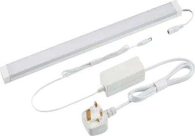 Produktbild von Sylvania LED Unterbauleuchte Convenio Linear weiß 40cm IP20 8W 600lm warmweiß 3000K mit UK Netzteil