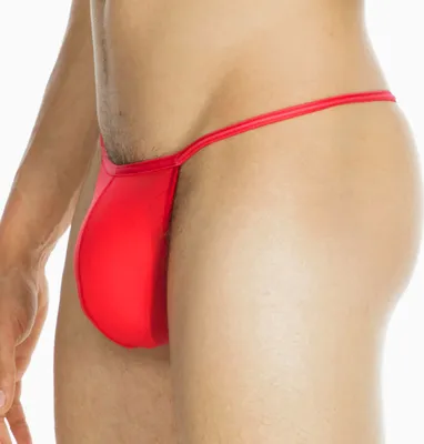 Immagine prodotto di HOM - Uomo - Perizoma basic "Plumes" - rosso - taglia 2XL